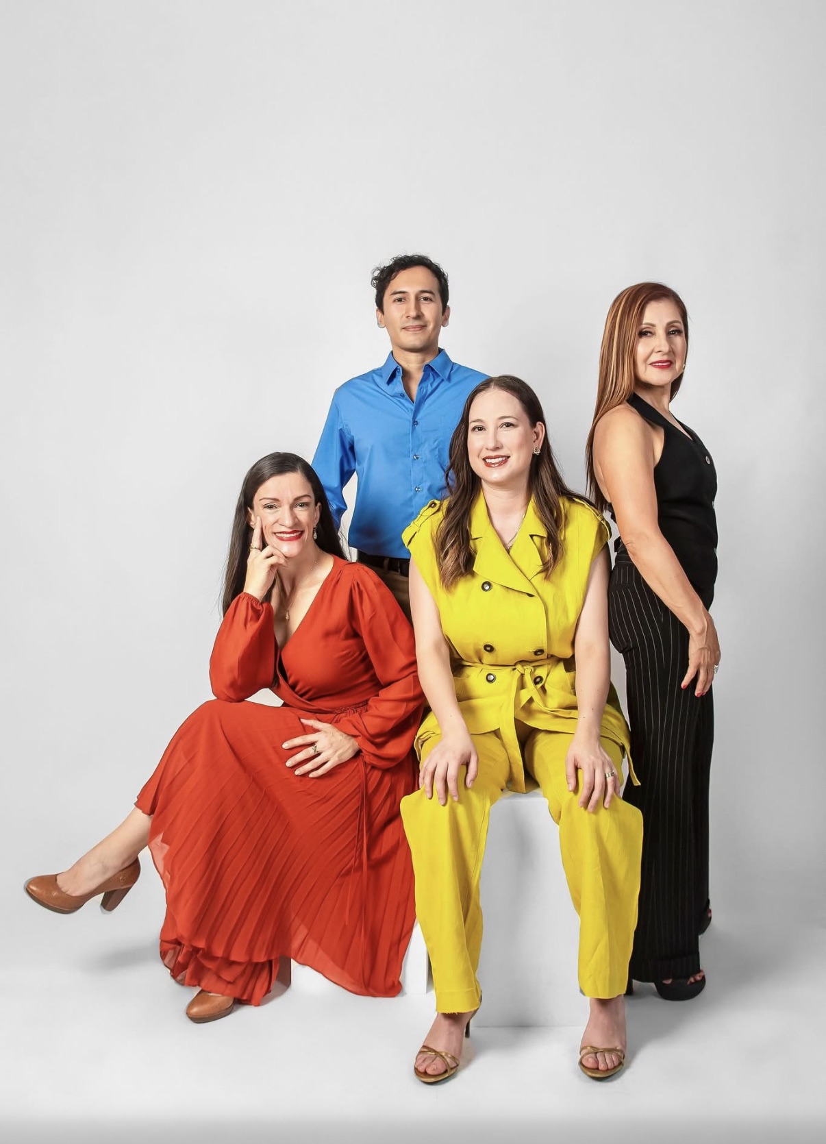 Equipo de Razo Morales y Asociados en Colima: Edit Oleiva, Julio Heredia, Minerva Durán y Claudia Razo